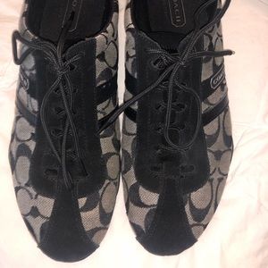Black Katelyn Coach shoes. Size 10.